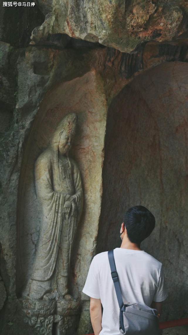 可惜!西湖景区的国宝石窟,藏着中国早期罗汉像,重修后有些违和？