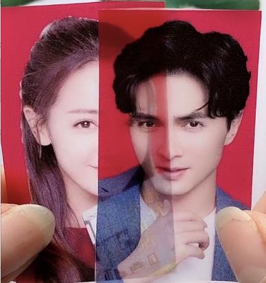 原创迪丽热巴和高伟光的宝宝长什么样当合成照片曝光比白滚滚还帅