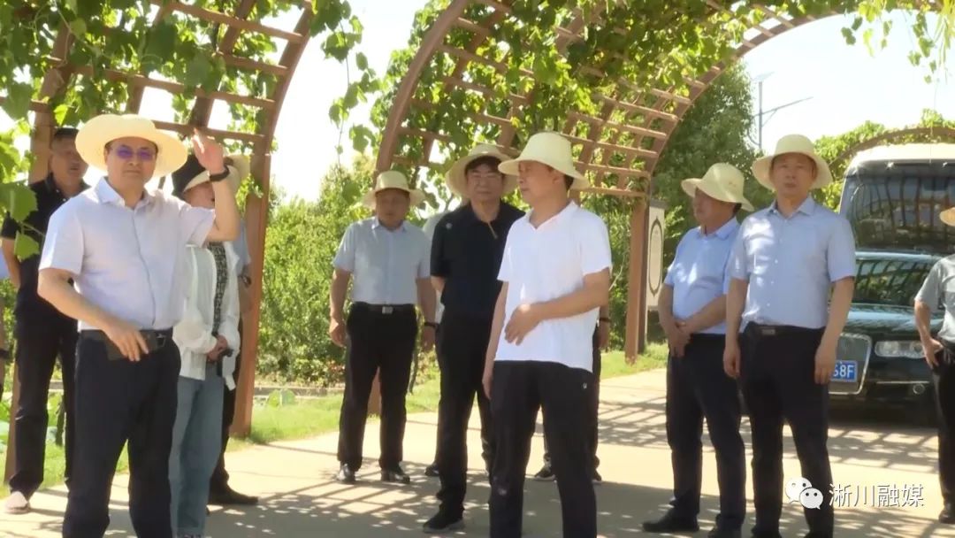 郑州市副市长陈宏伟莅临淅川县考察调研