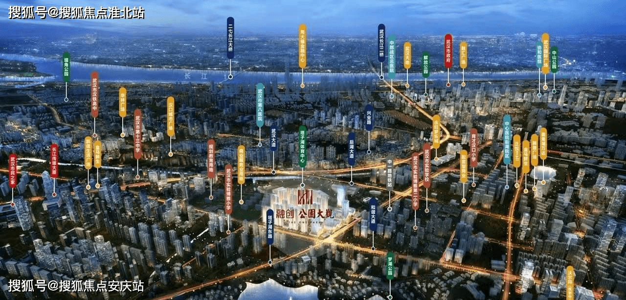 武汉融创公园大观规划图片