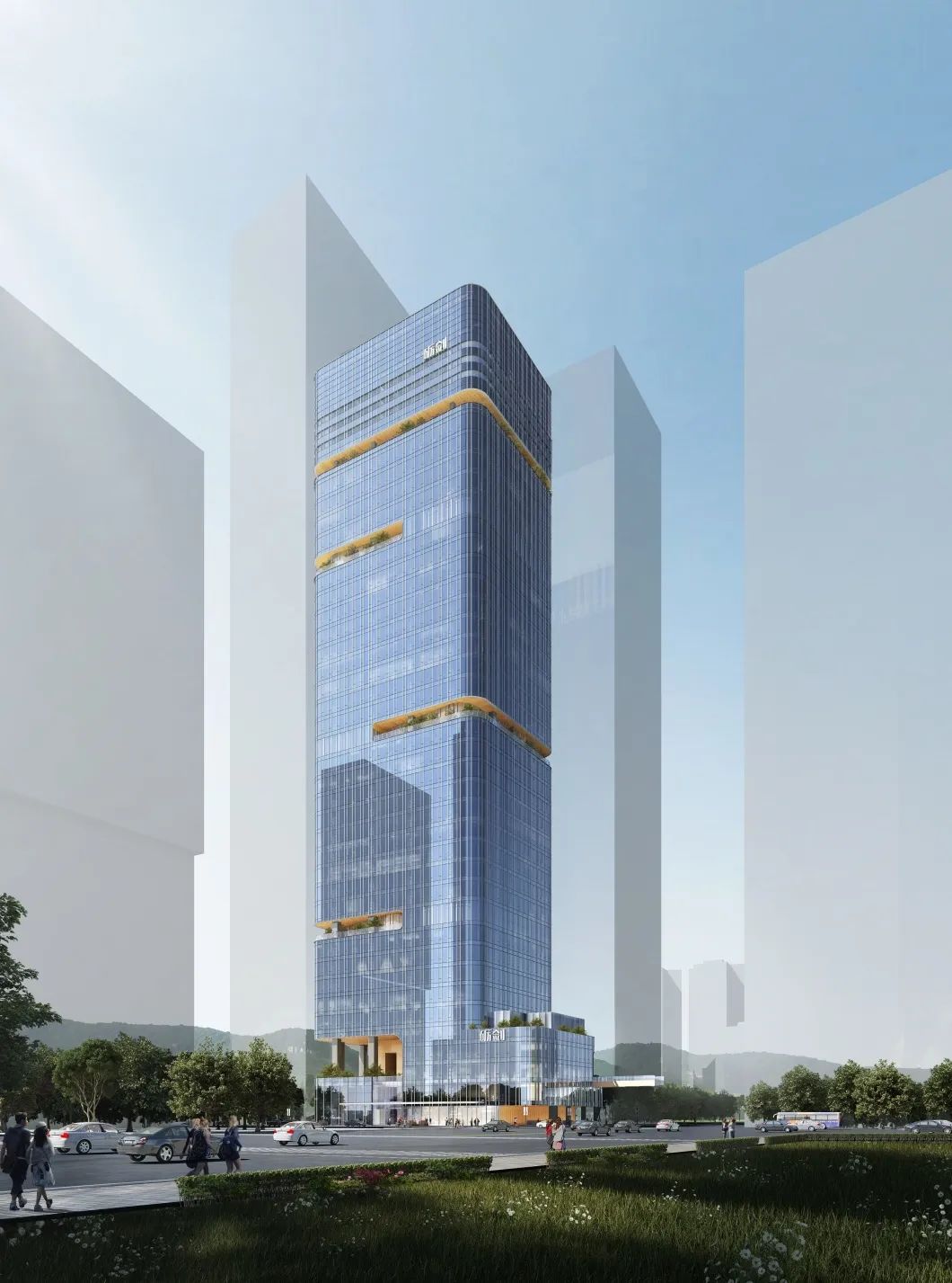 深圳南山区留仙洞总部基地新地标——砺剑大厦_城市_空间_办公