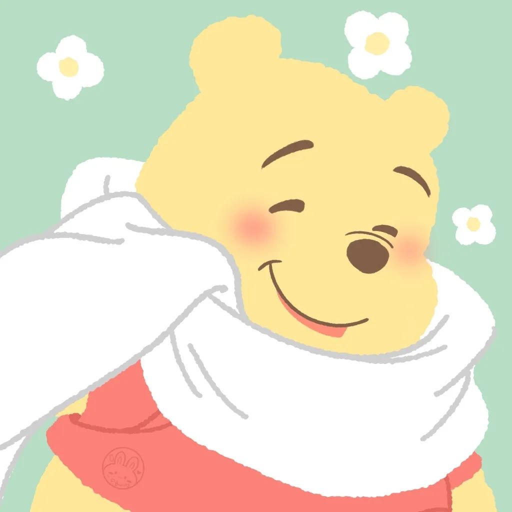 小熊维尼和皮杰头像合集