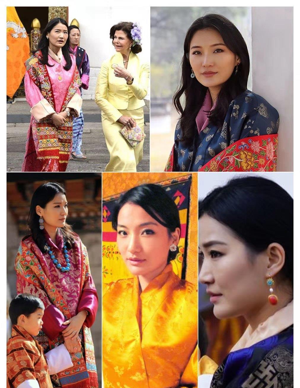 原创             不丹佩玛王后的耳环都好漂亮，颇具传统意味且样式精美，很耐看
