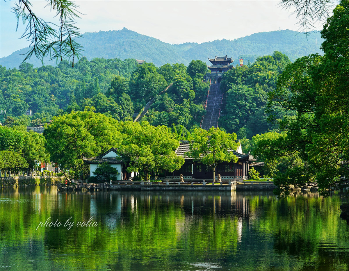 台州东湖风景区图片