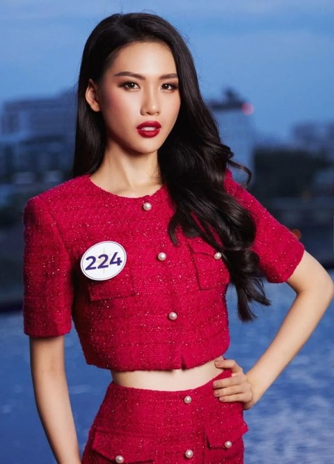 2022越南环球小姐比赛选手风采_吴宝玉_家乡_宁顺