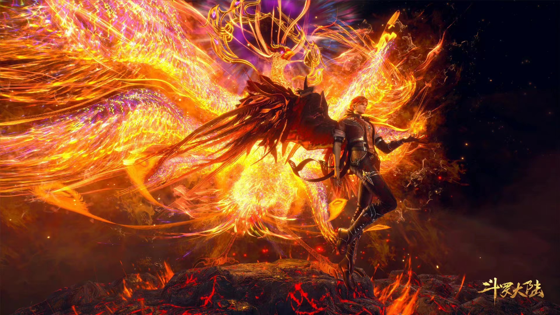 最后他继承了凤凰神位,也是二级神,其实他本来可以继承一级神火神的.