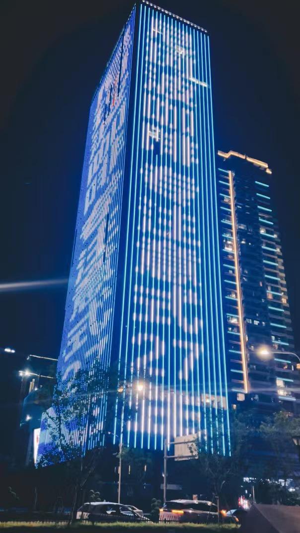 尼珂波咖啡温州新希望三江立体城购物中心外屏广告首秀