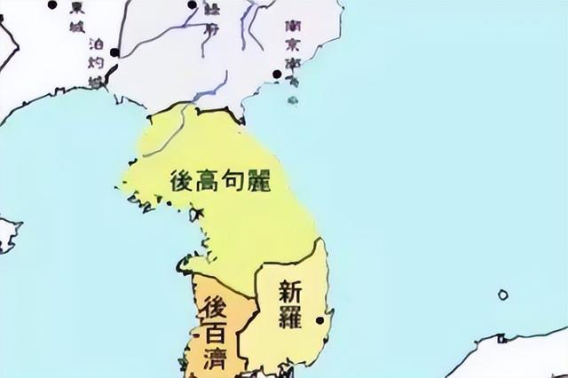 高句丽新罗百济地图图片