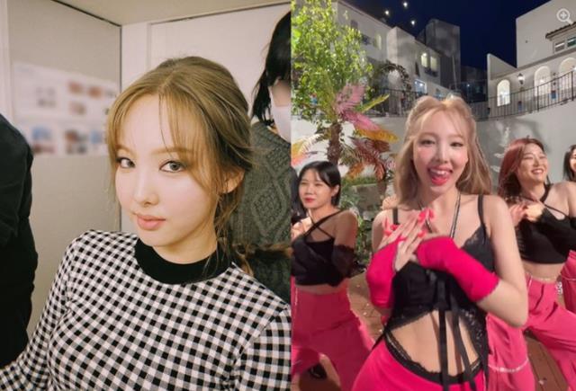 打歌服是性感内衣 Twice娜琏辣舞穿搭尺度升级 变身性感水蜜桃 Solo 服装 上衣