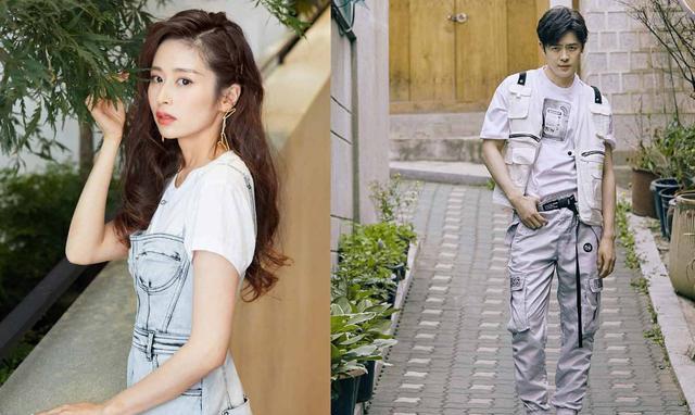 颖儿与老公付辛博合体上杂志,造型多变摩登又甜蜜_身材_俩人_时尚