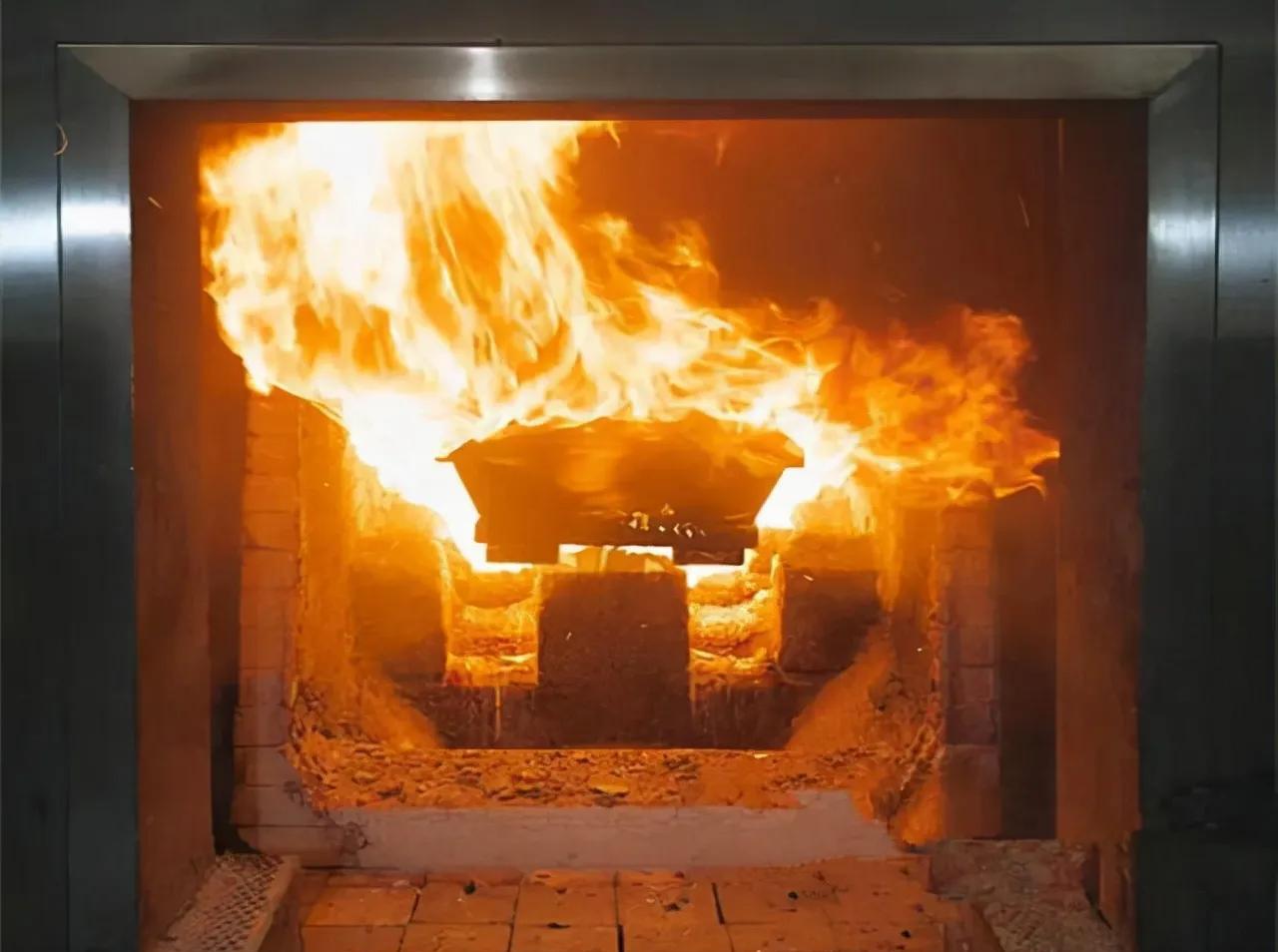 火化炉的温度图片