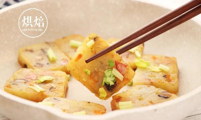 原创潮汕特色土豆糕一斤土豆一大锅看着都香比芋头糕还好吃