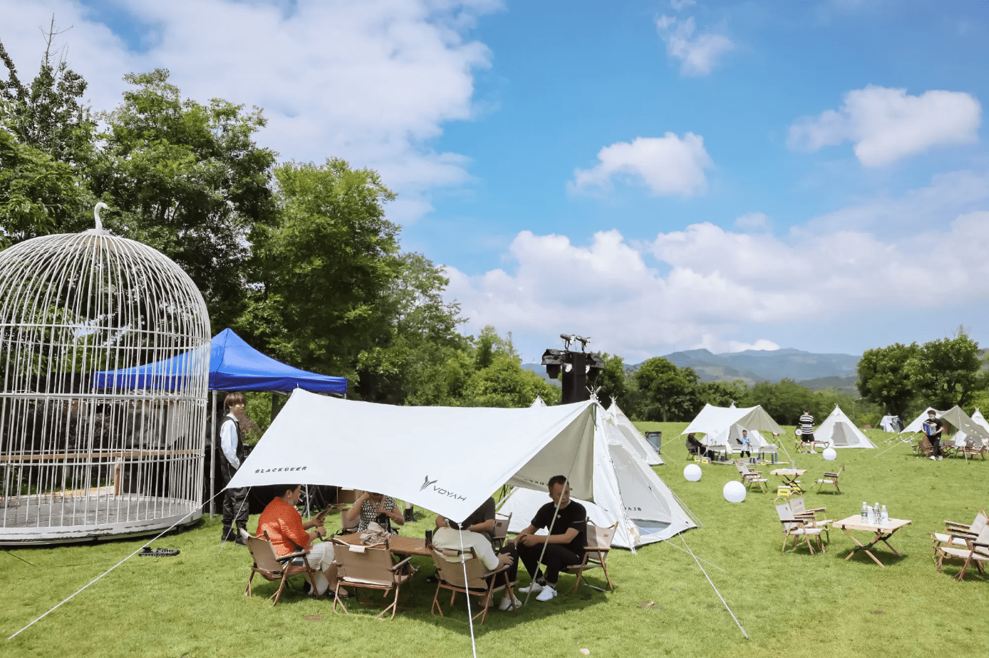 露营方案市集帐篷策划人们来点新创意吧