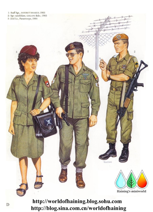 原创二十世纪七八十年代的以色列国防军军服和单兵装备详解