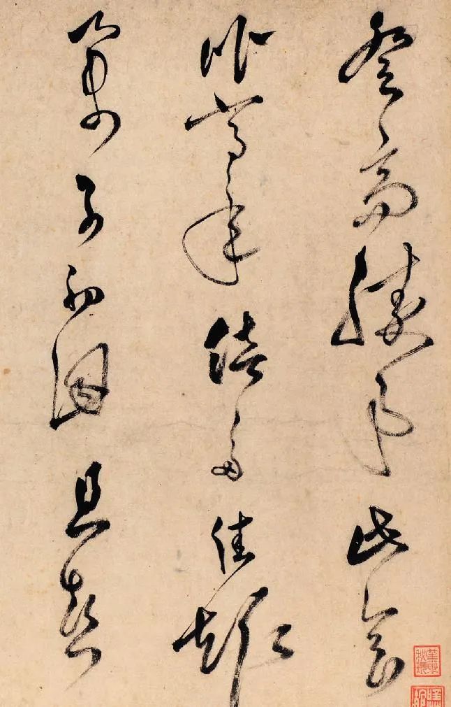 如剑客醉舞俽馓中有侠气徐有贞草书词翰卷