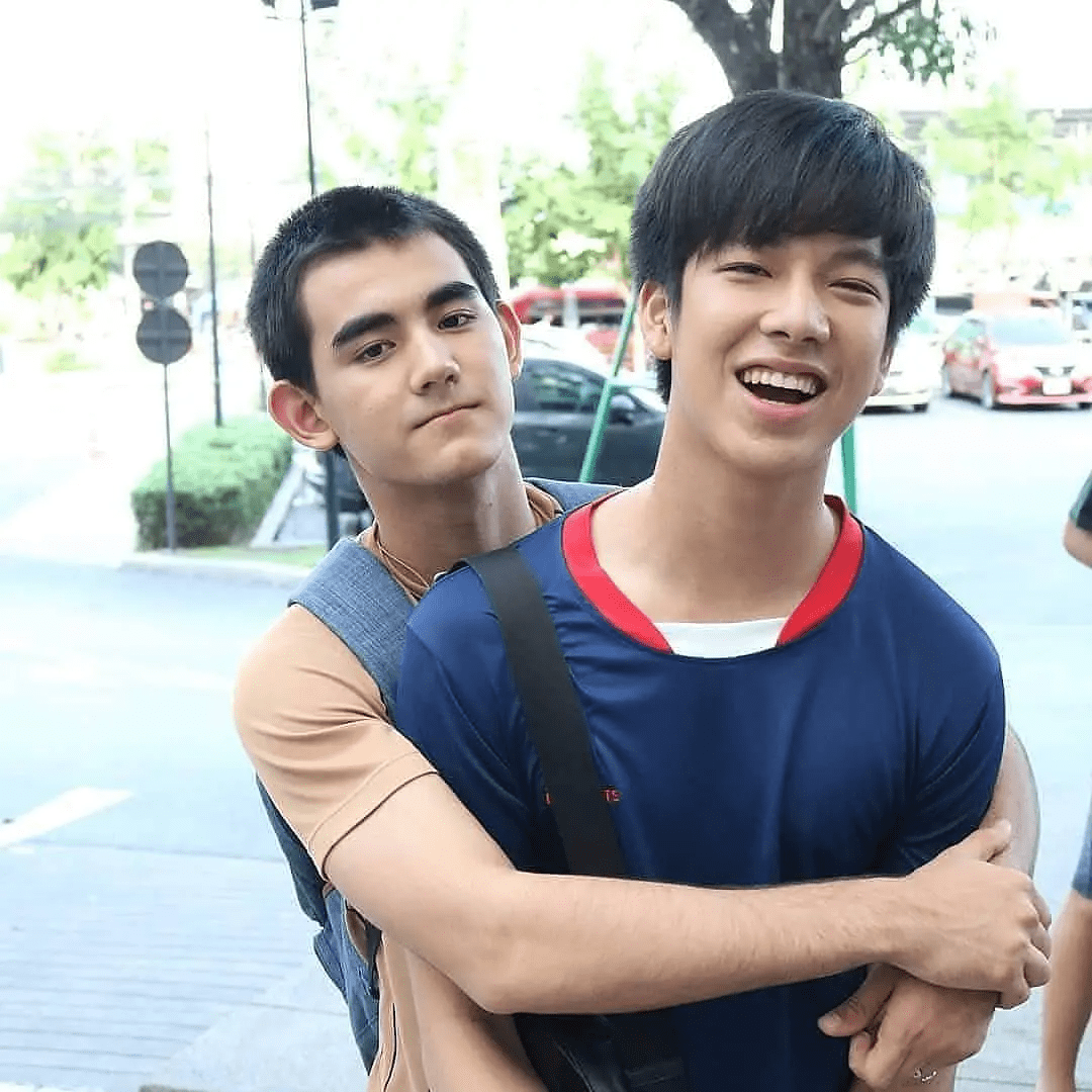 原创他泰5对同岁cpbkpp泰南竹马jafirst绝配kaoup真甜饭卡小新青春