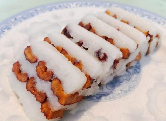 原创家庭版自制红枣凉糕枣味浓郁香甜软糯大人孩子都爱吃