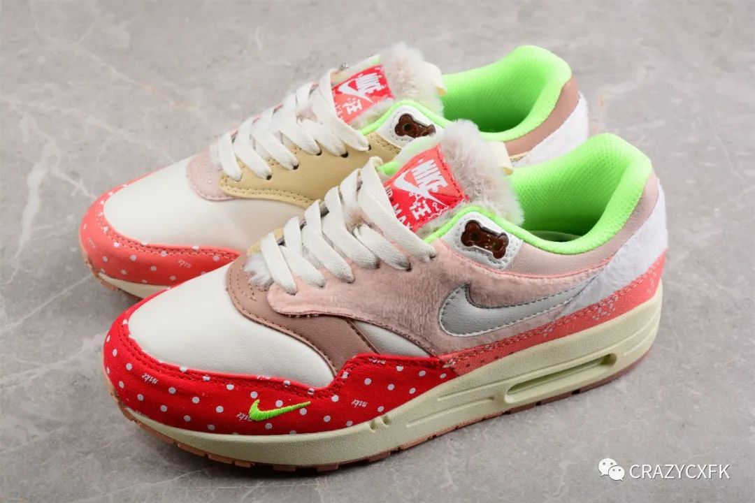 耐克nikeairmax1bestfriend汪汪狗中华田园犬半掌气垫复古跑步鞋