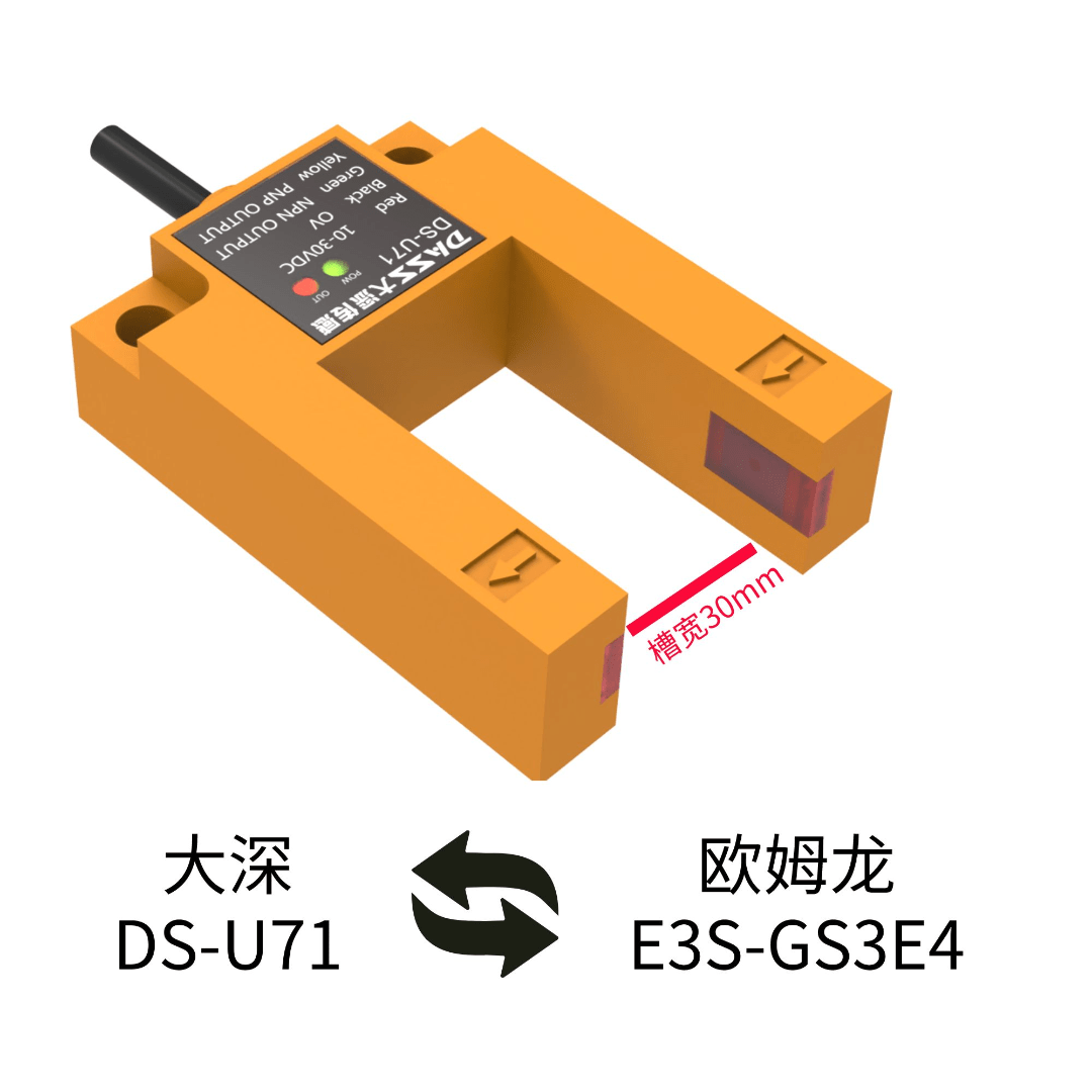 重磅新品：DS-U71电梯平层U形光电传感器