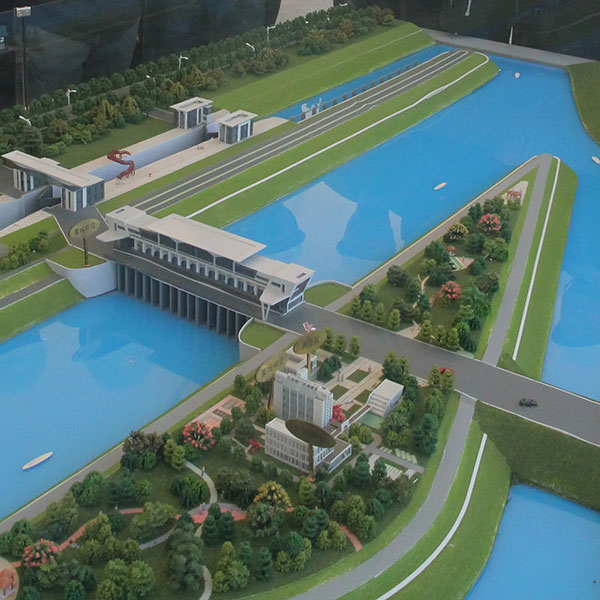 河道治理沙盘模型制作