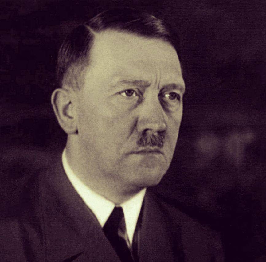 希特勒的发型图片