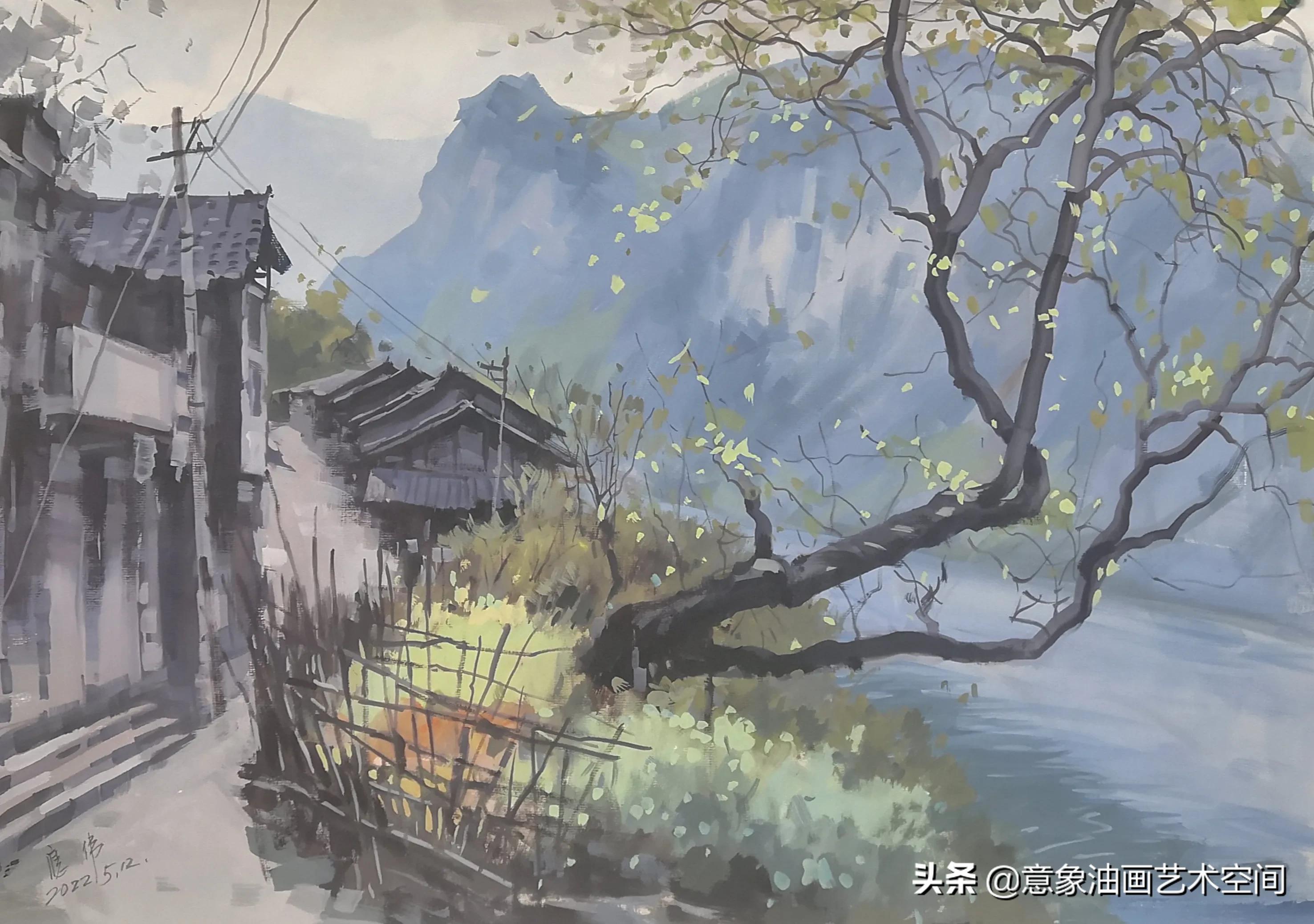 重庆 | 潘应伟水粉画作品欣赏