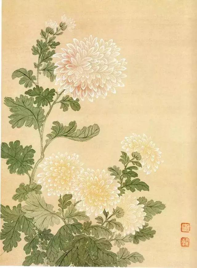 恽寿平没骨花鸟画欣赏_陈锦_父亲_建宁
