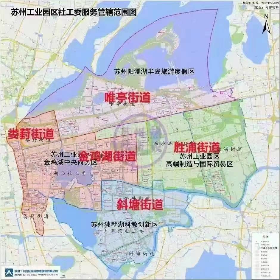 苏州园区小区地图图片