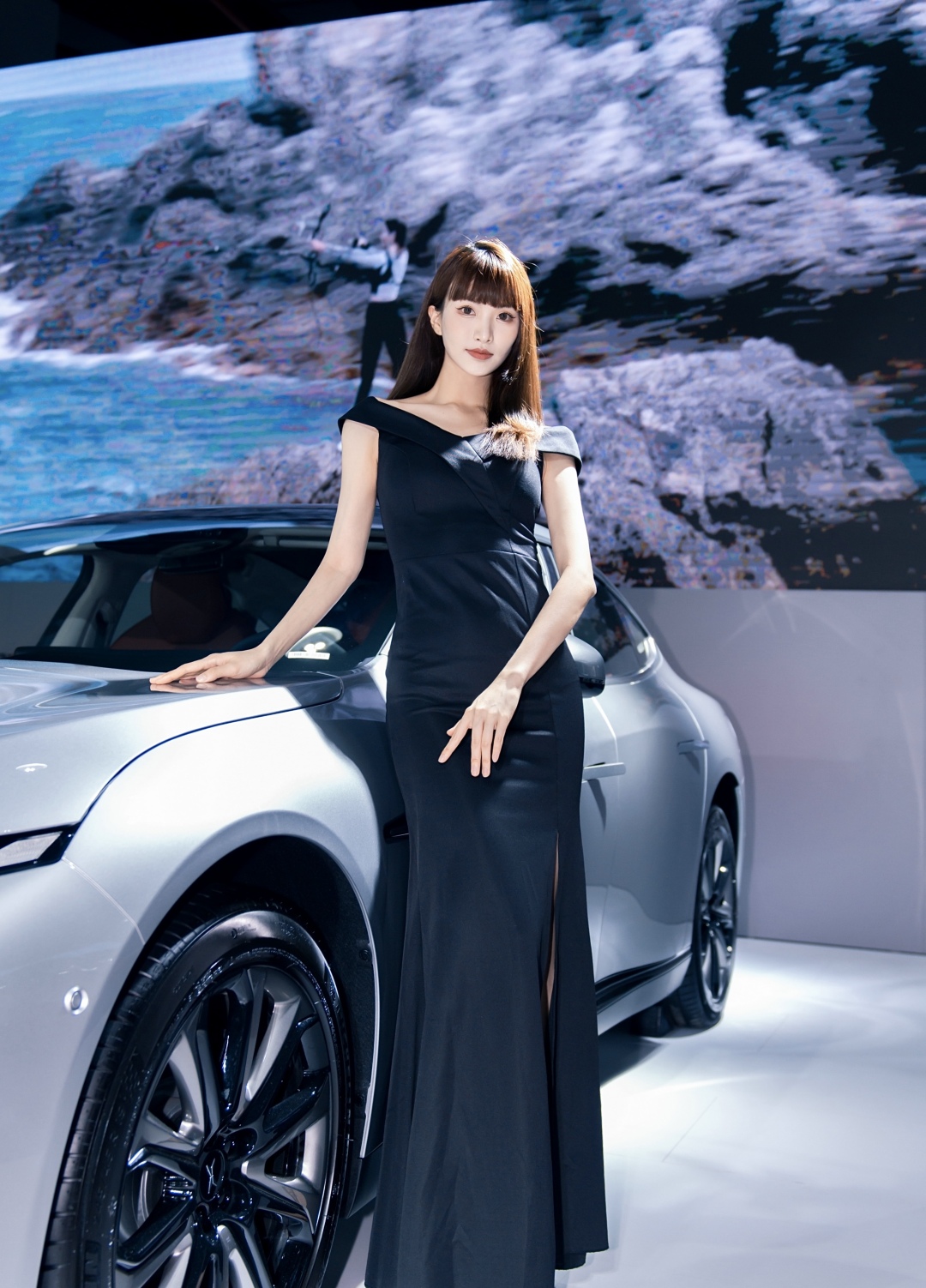 车模合集你想看的车模小姐姐都在这里2022华南国际车展