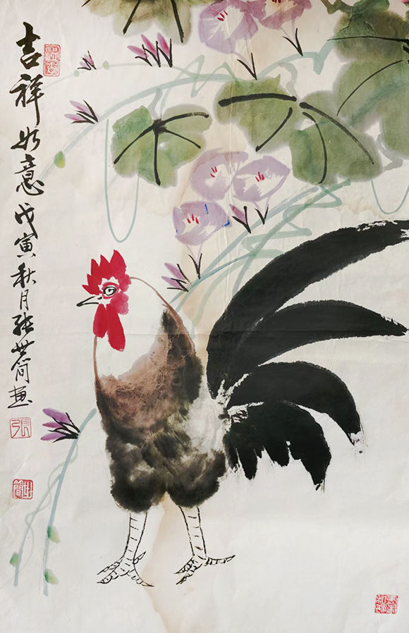 张世简中国国画家作品欣赏