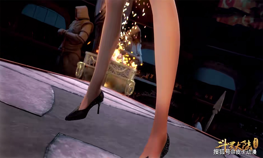 本以为是比比东,但看到她后,才知什么叫细_兜兜_身材_方面