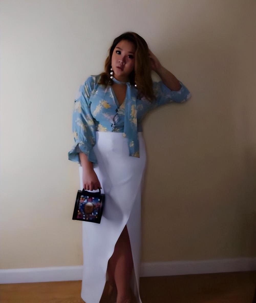 原创郑欣宜180斤丰满却不肥为何胖了的她反而更好看更有气质