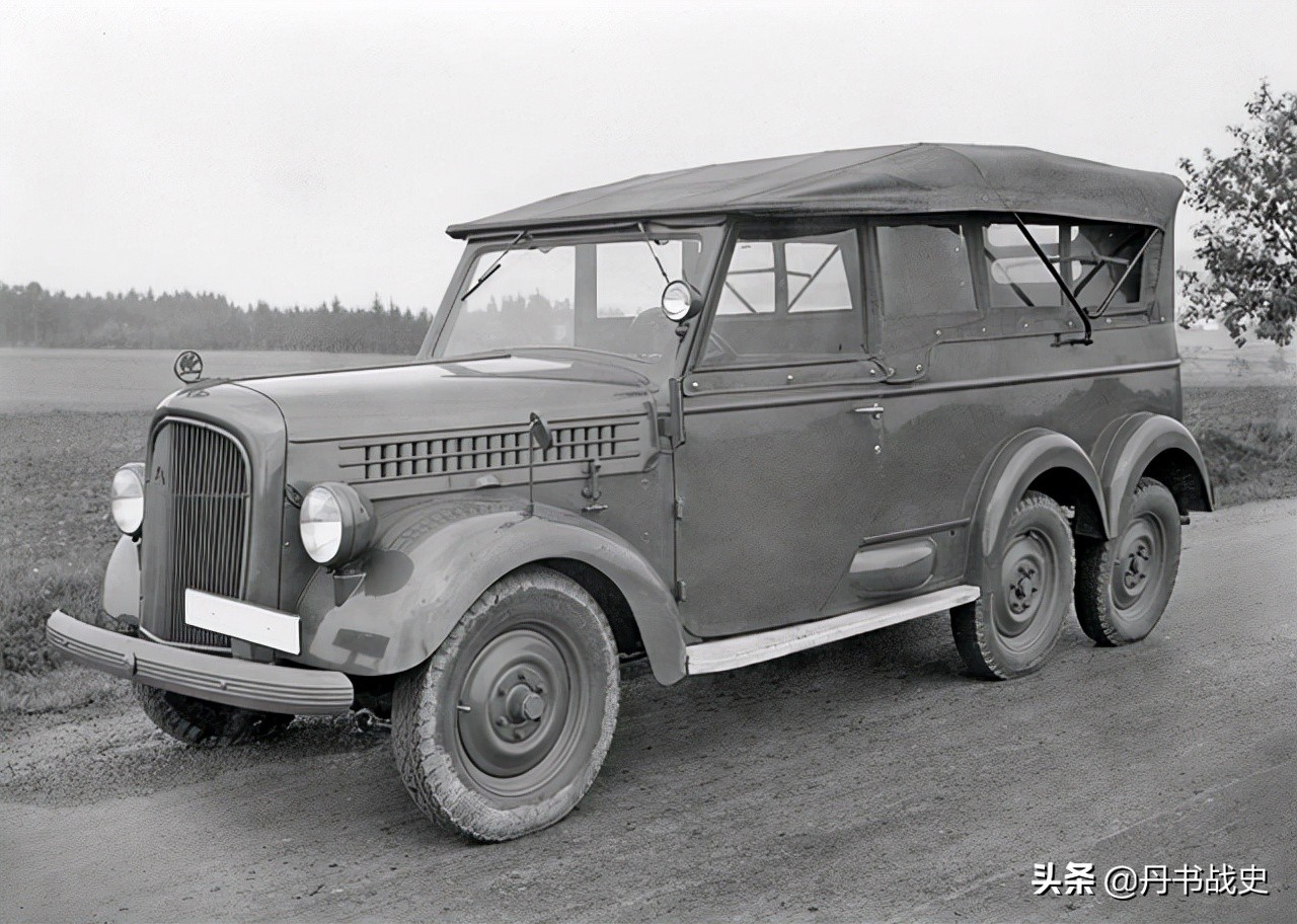 斯柯达903轿车罕见的二战高级军车