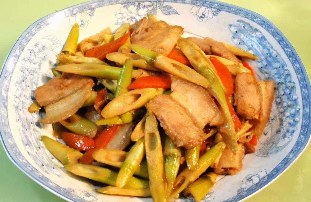 原创鲜美爽口的鲜笋炒肉片好吃又下饭