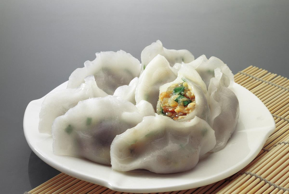 原创面点师水饺篇之素馅1白菜香菇丶五色素馅丶什锦水饺的做法