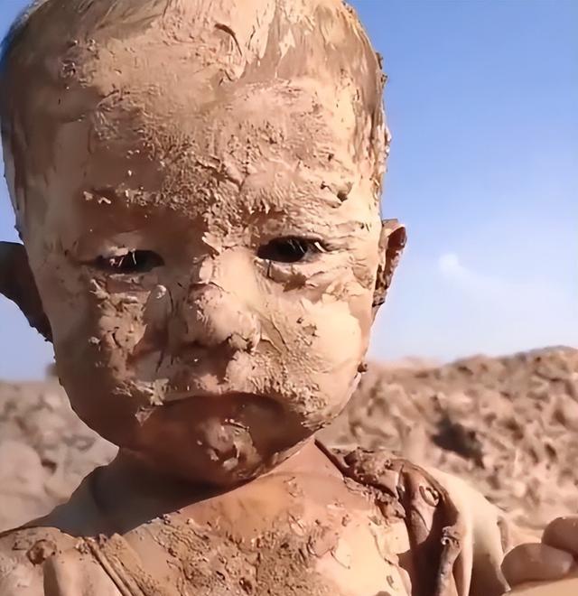 孩子_泥巴_泥人