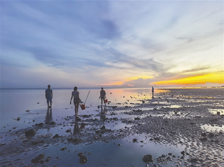 游客|住进民宿体验赶海正成为临高博纵村旅游新&quot;标配&quot;