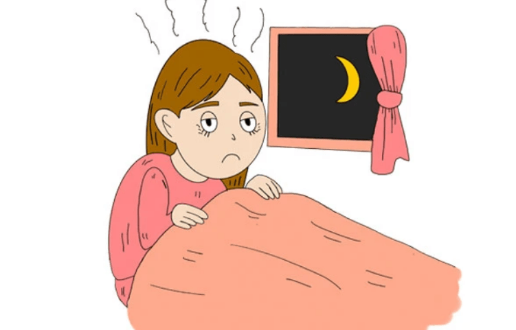 睡眠质量差的图片卡通图片