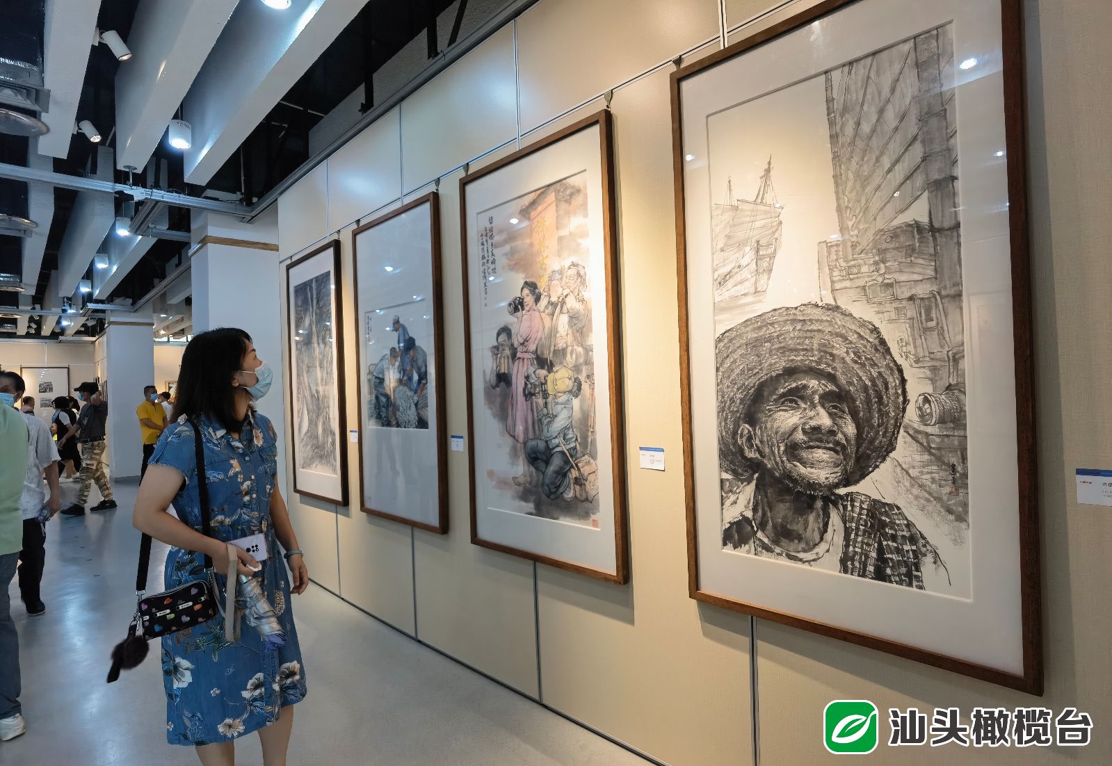 喜迎党的二十大来看看汕头市画家笔下的美丽侨乡