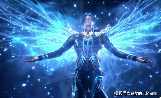 斗罗大陆同样是羽翼唐三海神之翼无比酷炫天使之翼千仞雪被小舞完虐