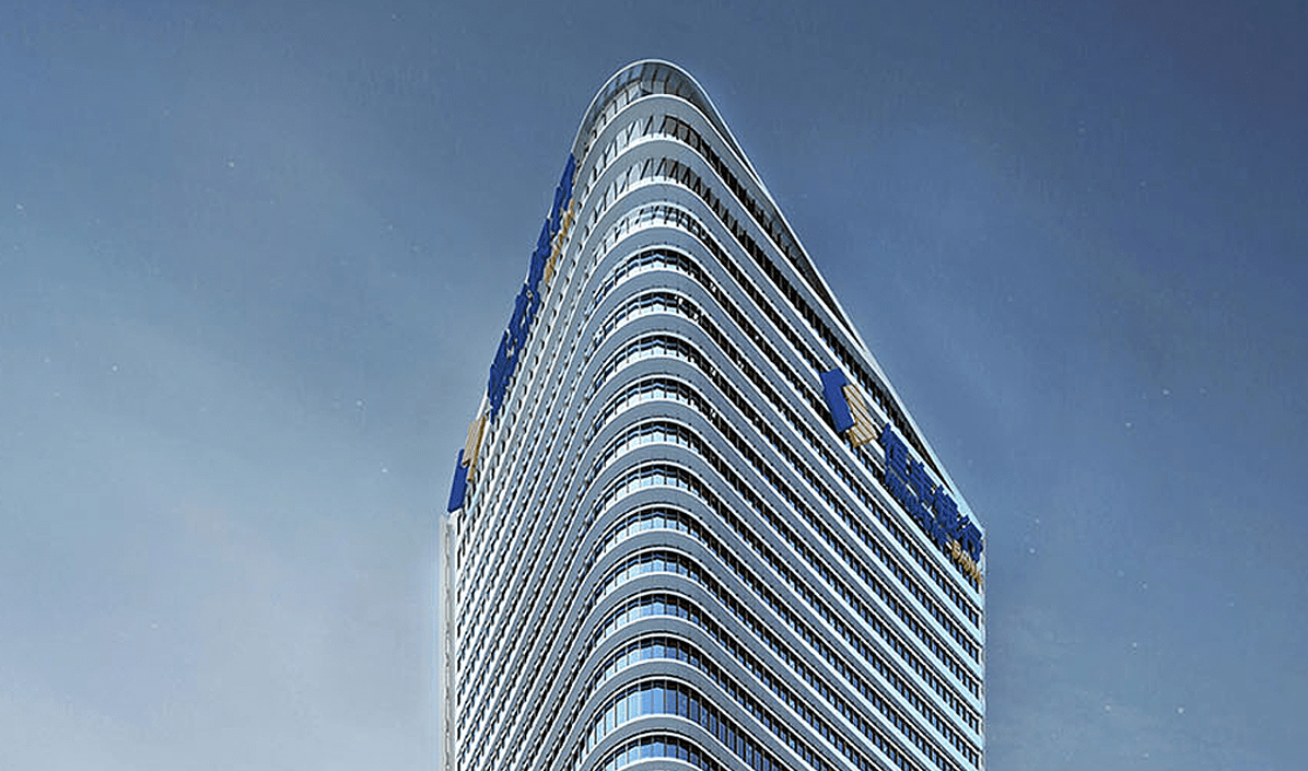 高195.95米!恒丰银行总部大楼,济南cbd又一新地标_公园_建筑_塔楼