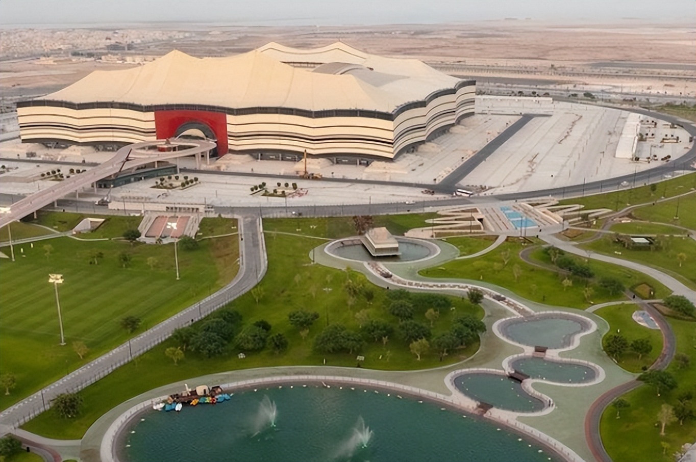 第一次由中东国家主办的世界杯卡塔尔世界杯的8个主要场地