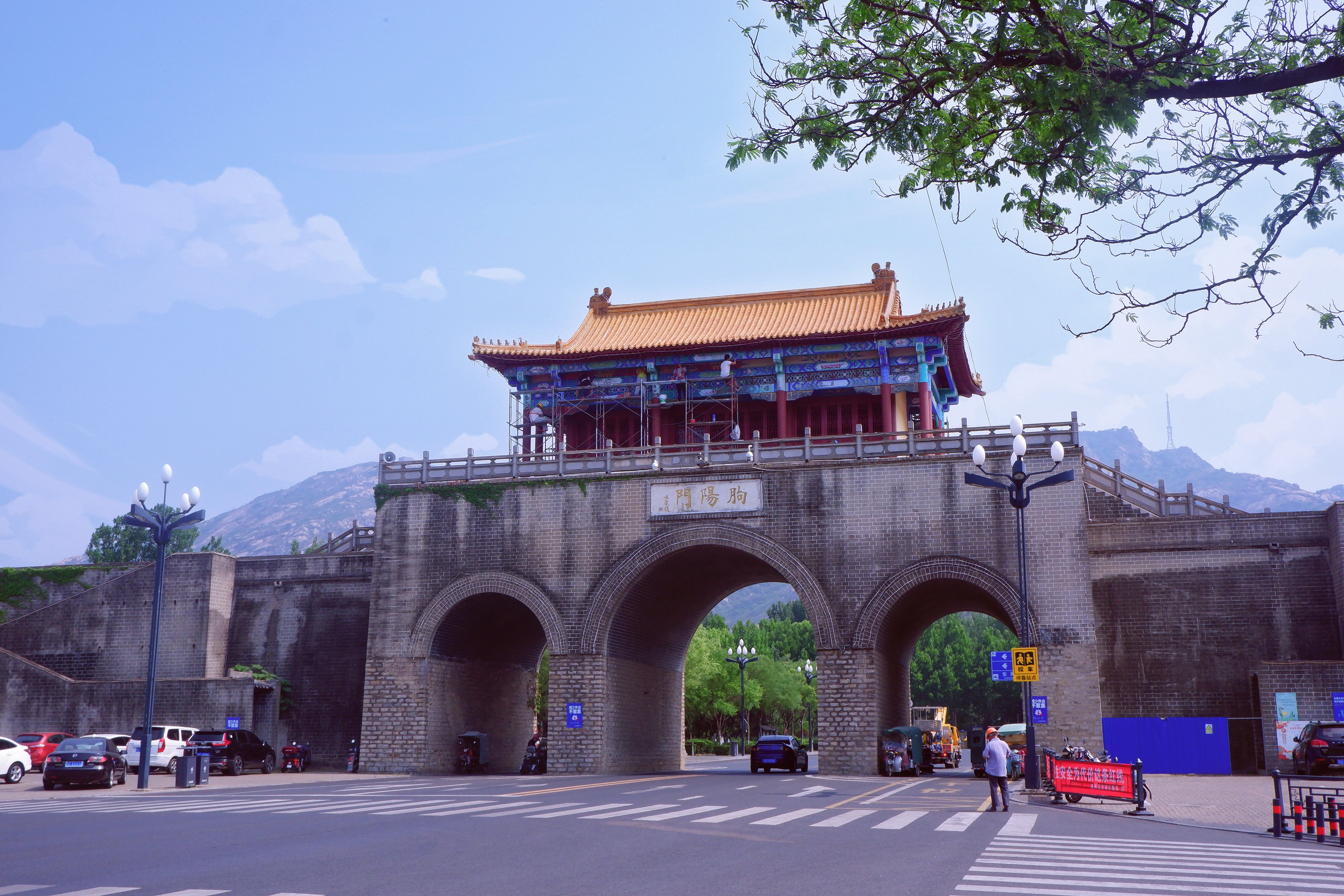 江苏连云港的源头，2000多年的古镇毁灭殆尽，只剩一座城门