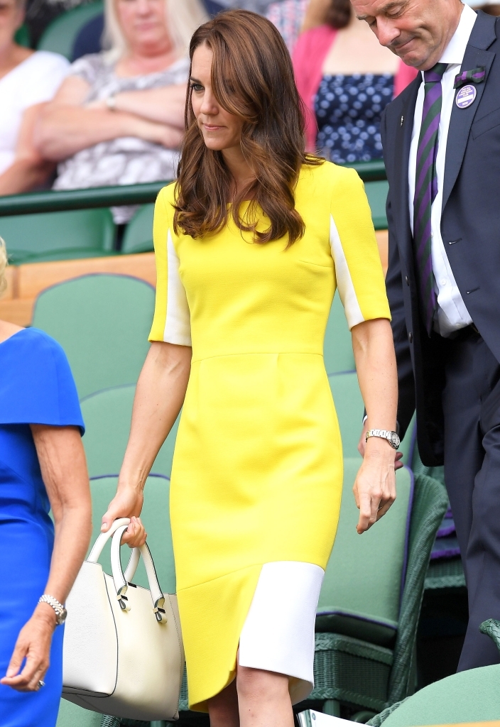 原创凯特穿黄裙子太美了这个颜色真适合她仿佛一抹灿烂阳光