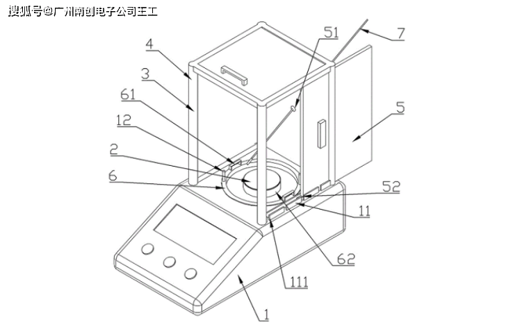 电子秤构造图片