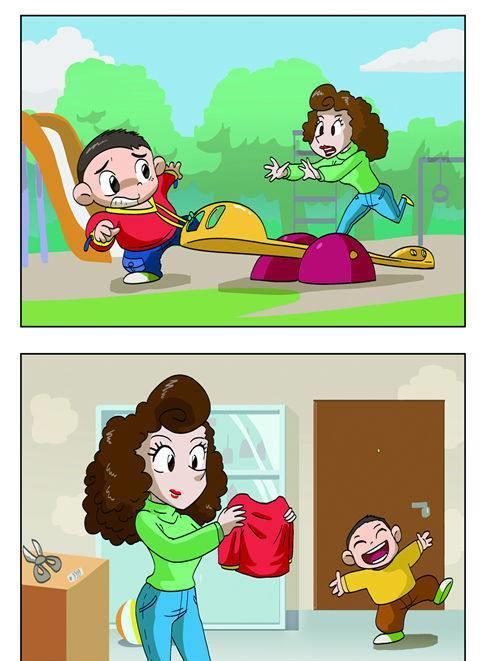 这种衣服又差点伤害孩子,你家可能就有,知道的赶紧扔了吧_绳子_帽子