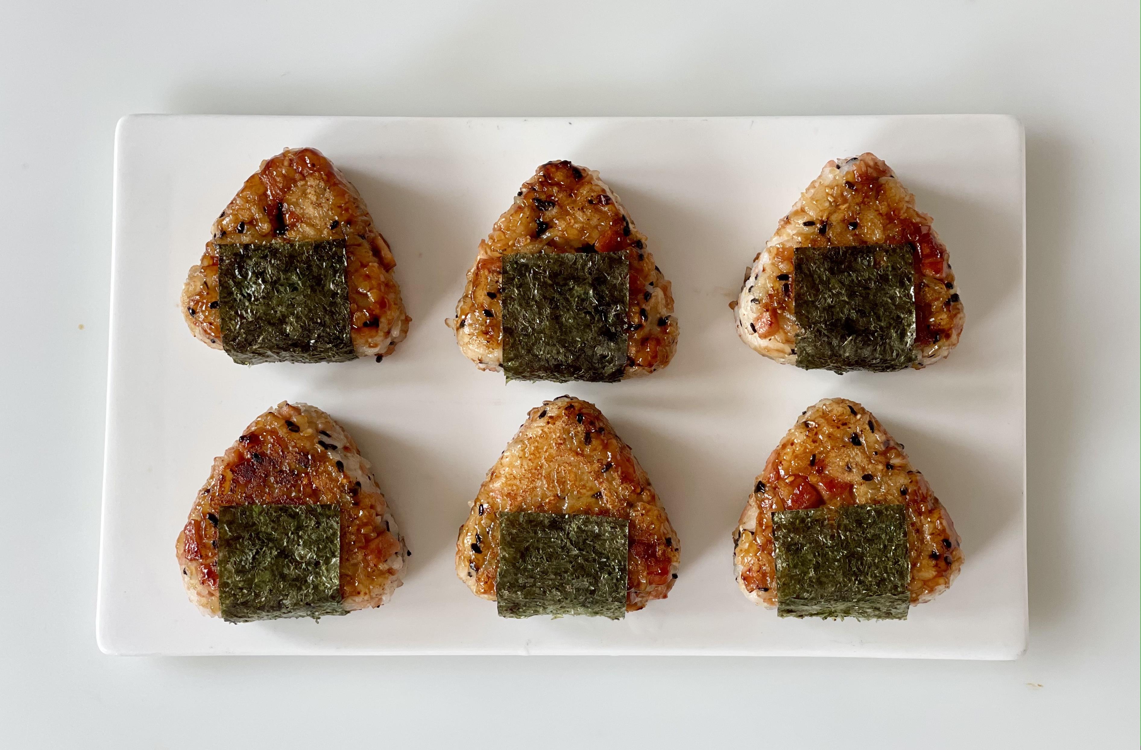 原创巨好吃的日式照烧饭团颜值高有格调