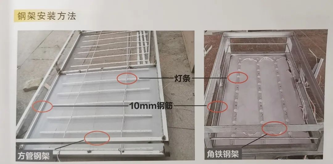 仿古门头钢架制作图片