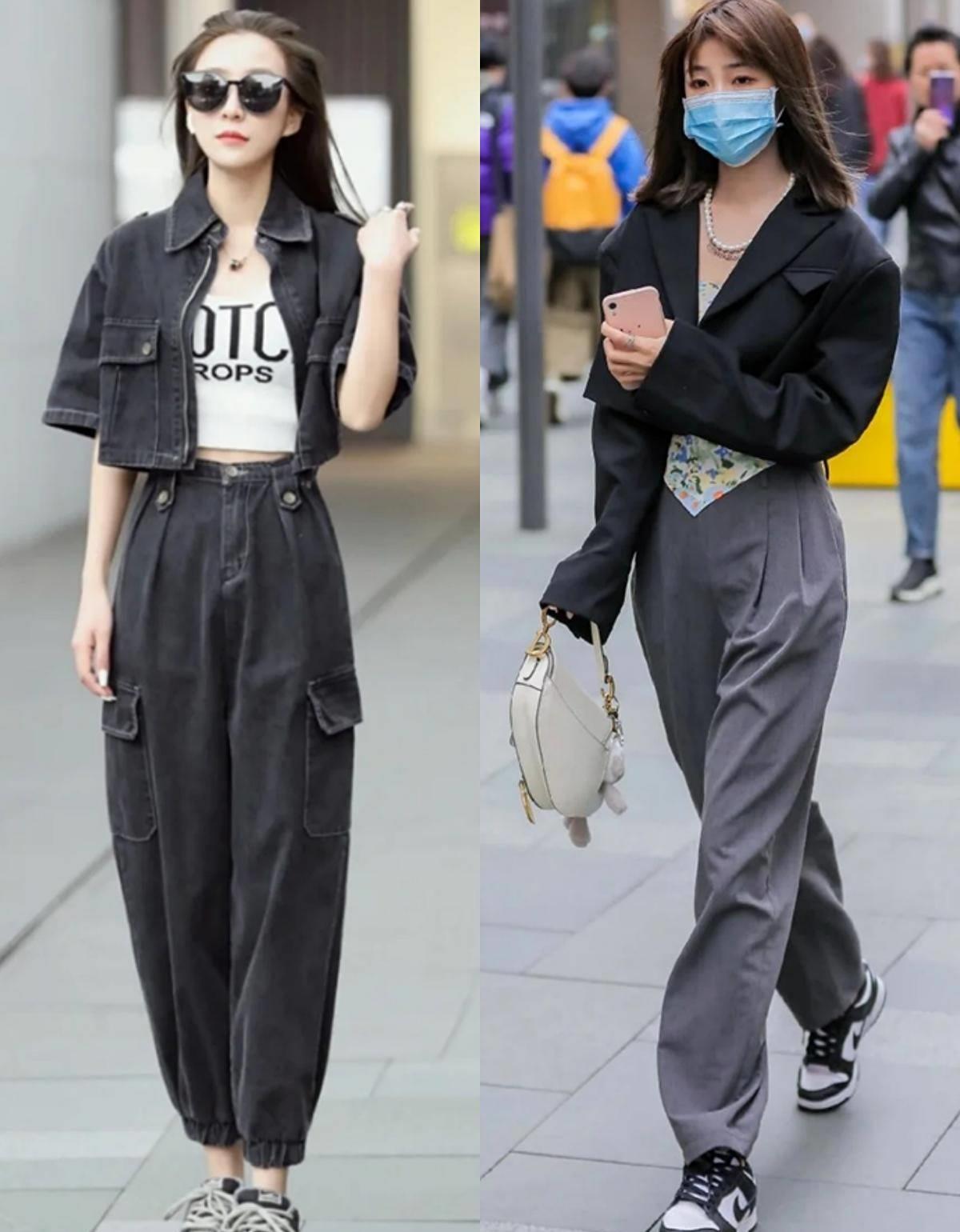 原创春夏怎么穿令人眼前一亮成都美女的街头时尚穿搭太值得借鉴了