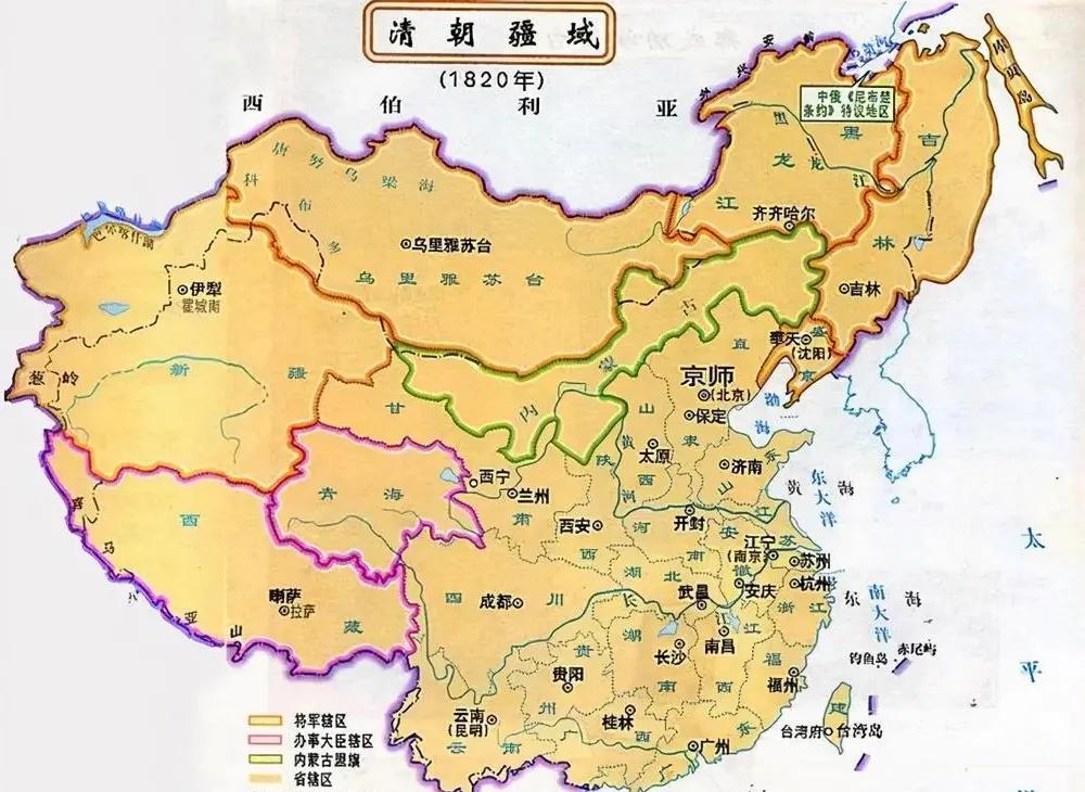一亿年后的中国地图图片